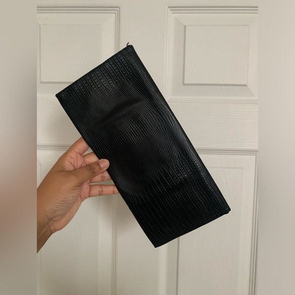 BCBGMaxazria Black Envelope Purse - Picture 7 of 7